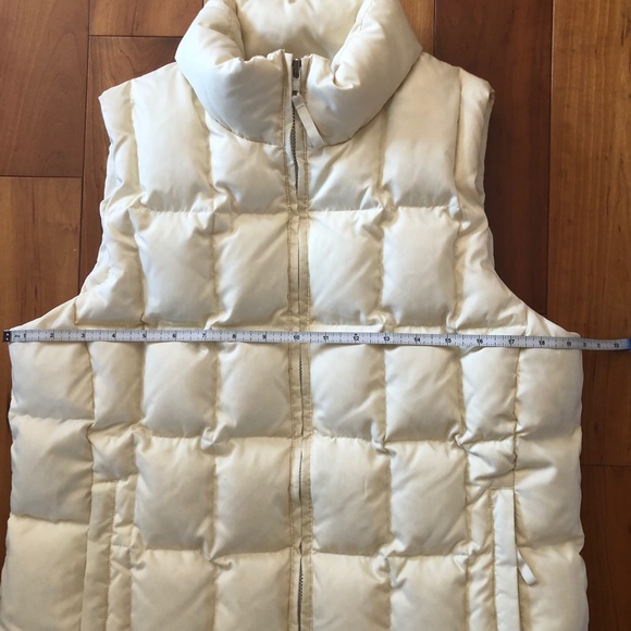 Gap Down Puffer Vest Ivory - Picture 3 of 14